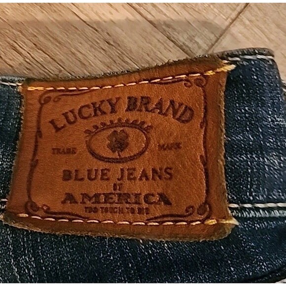 Lucky Brand Womens Jean 10/30 Straight Sofia Skinny Medium Wash Denim Capote - Picture 12 of 12